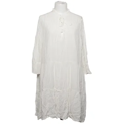 Dress (White) from Amisu Cotton, Viscose
