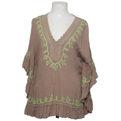 Kaftankjole (Beige, Grøn) fra Molecule Viscose