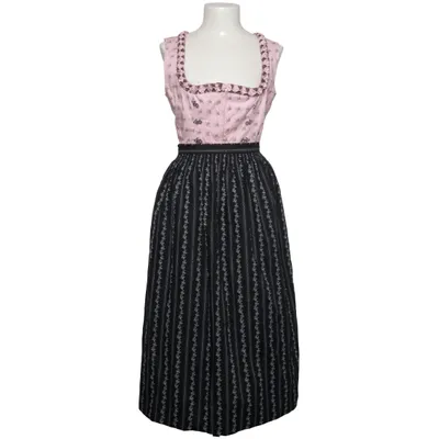 Dirndl (Roze, Zwart, Wit) van Almsach Katoen