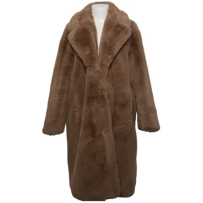 Vinterfrakke (Brun) fra Mango Casual Polyester