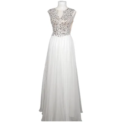 Wedding dress (White, Silver) from Aspeed Polyester