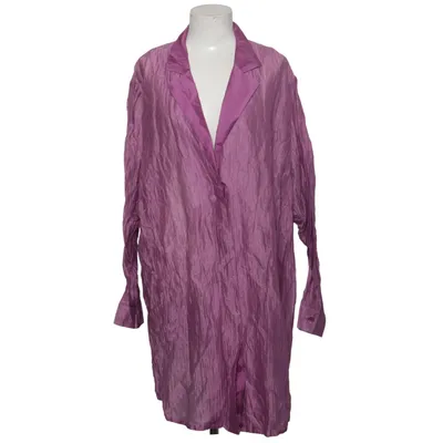 Bluse (Lilla) fra Selection by Ulla Popken Bomuld, Metallfiber, Modal, Polyamid, Silke, Viscose