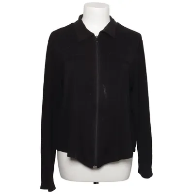 Fleece jacket (Black) from Yessica Acrylic, Elastane, Polyamide, Viscose