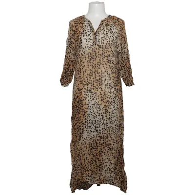 Maxi dress (Beige, Black) from Set Viscose