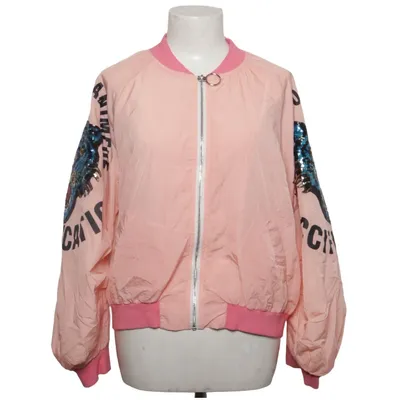 Bomberjacke (Pink, Mehrfarbig) von Aikha Polyester
