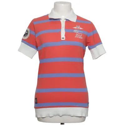 Poloshirt (Rood, Blauw, Wit) van NZA Katoen, Elastaan