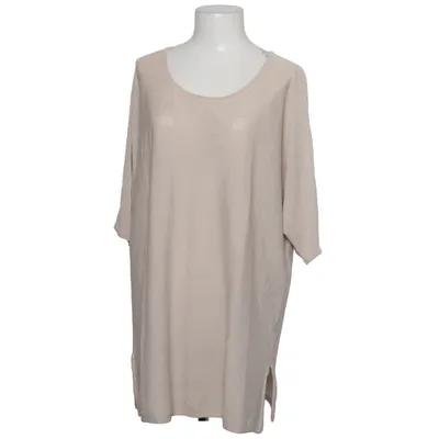 Tunic (Beige) from AnnaLisa Metallic fiber, Polyamide, Viscose
