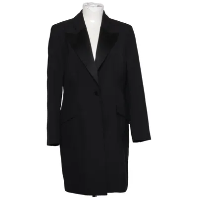 Coat (Black) from Mart Visser Polyester, Wool