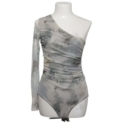 Body (Grå, Flerfärgad) från Stradivarius Elastan, Polyester