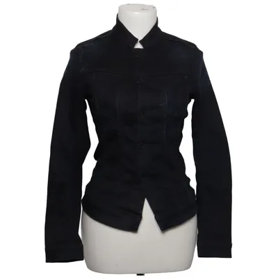 Jeansjacka (Svart) från G-Star Bomull, Elastan, Skinn, Lyocell, Polyester