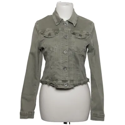 Jeansjacka (Grön) från Denim Bomull, Elastan
