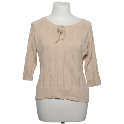 Sweater (Beige) from Banned Retro Cotton, Viscose