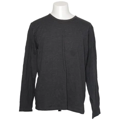 Langærmet t-shirt (Grå) fra Identic Bomuld, Polyester