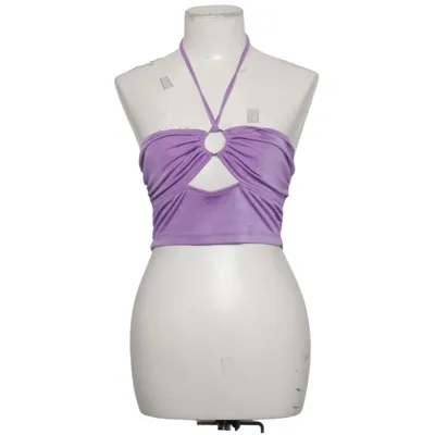 Halterneck top (Lilla) fra NA-KD