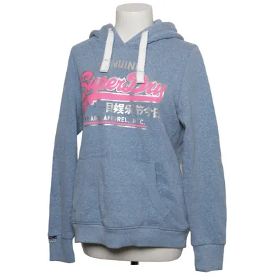 Hoodie (Blue) from Superdry Vintage Cotton, Polyester, Viscose