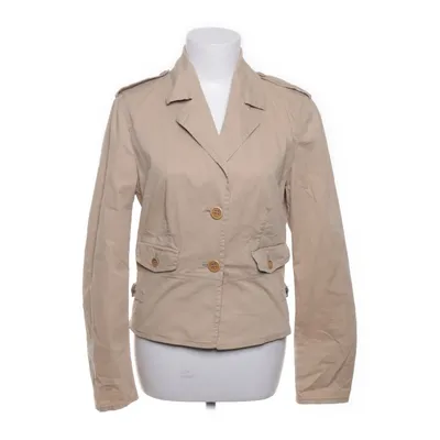 Jakke (Beige) fra Weekend MaxMara Bomuld, Elastan