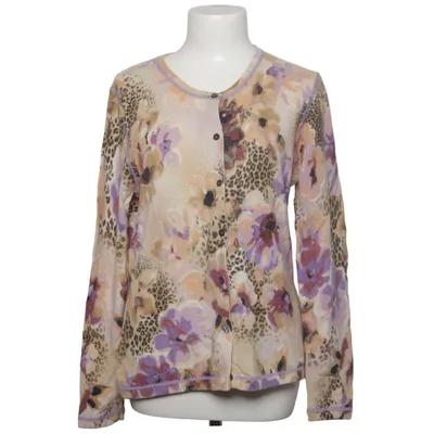 Cardigan (Beige, Violet, Multicolore) de Elégance Cachemire, Laine