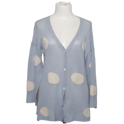 Cardigan (Blue, White) from Altea Cashmere, Silk