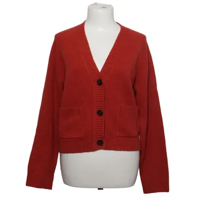 Cardigan (Orange) from Uniqlo Acrylic, Elastane, Polyamide, Wool