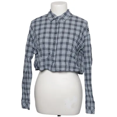 Flanellen overhemd (Blauw, Wit, Zwart) van DeFacto
