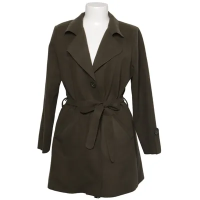 Frakke (Grøn) fra Code Elastan, Polyester, Viscose