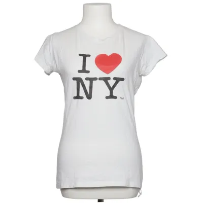T-shirt (Hvid, Flerfarvet) fra I Love NY Bomuld, Polyester
