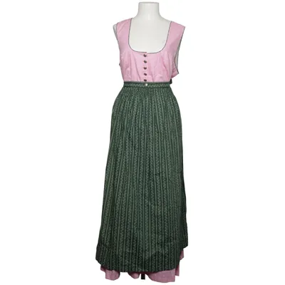 Dirndl (Pink, Grøn, Flerfarvet) fra Edel Herz Bomuld, Polyester