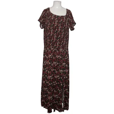Robe longue (Noir, Multicolore) de Janet & Joyce Élasthane, Viscose