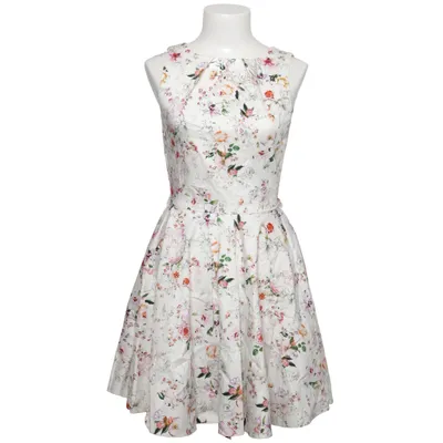 Robe (Blanc, Multicolore) de Closet London Coton, Élasthane