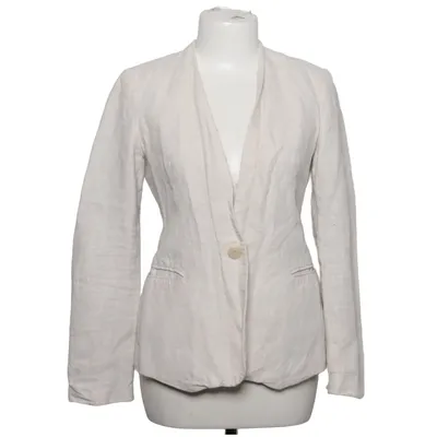 Blazer (Beige) fra Zara Basic Collection Linned, Polyester