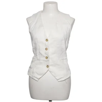 Suit vest (White) from Massimo Dutti Elastane, Viscose