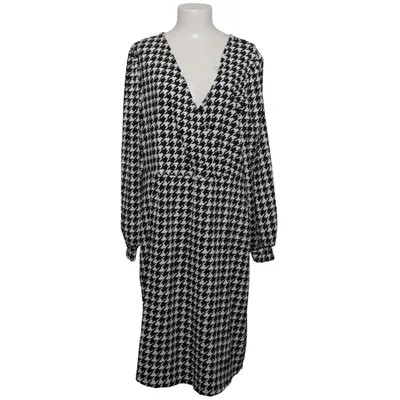 Klänning (Svart, Vit) från Dorothy Perkins Elastan, Polyester