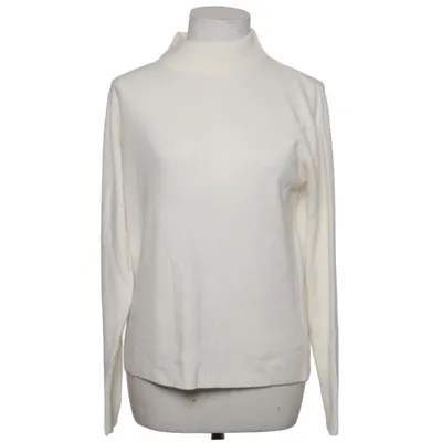 Turtleneck (White) from Cashmere-Feeling Acrylic