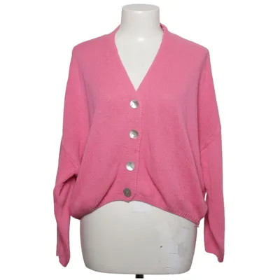 Cardigan (Pink) fra Selected Touch Akryl, Bomuld