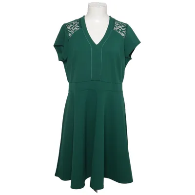 Klänning (Grön) från Cache Cache Elastan, Polyamid, Polyester