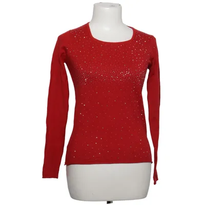 Sweater (Red) from Zeva Cashmere, Polyamide, Viscose