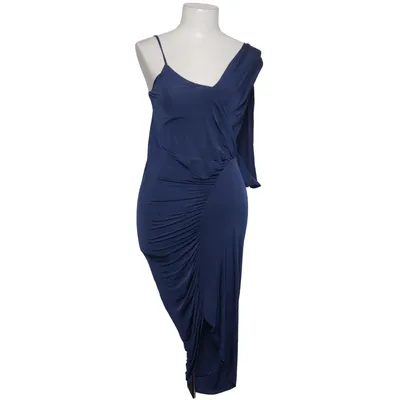 Dress (Blue) from ASOS Elastane, Viscose