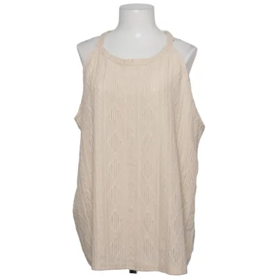Top (Beige) from Shein Curve Elastane, Polyester