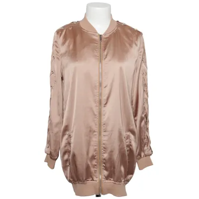 Bomberjack (Beige) van Carli Bybel x Missguided Polyester