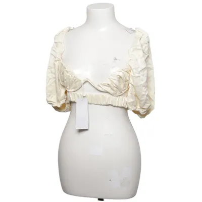 Crop top (Beige) from Mirah Maja Polyester, Viscose