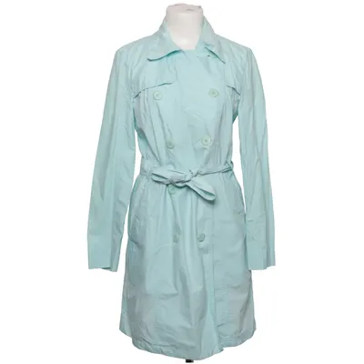 Trenchcoat (Turkos) från Marc Cain Bomull, Polyuretan