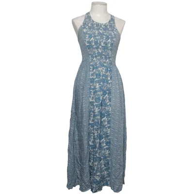 Jurk (Blauw, Wit) van Japna Viscose