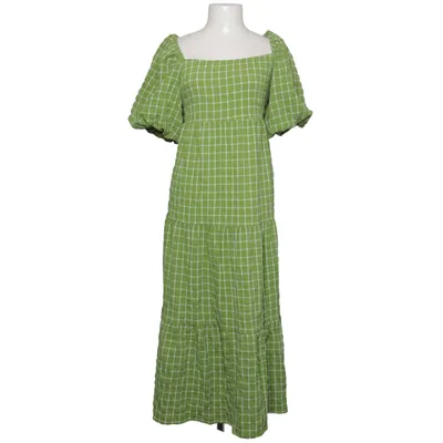Maxikjole (Grøn, Hvid) fra Monki Elastan, Polyester