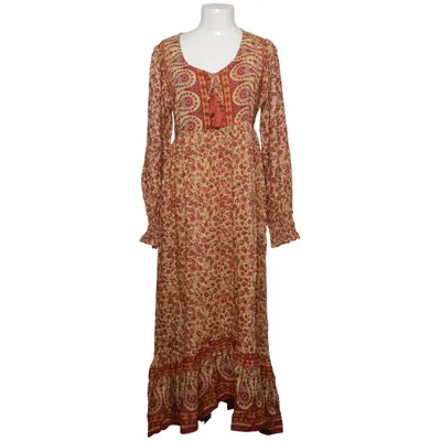 Maxi jurk (Geel, Rood, Meerkleurig) van Hot Lava