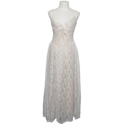 Maxi jurk (Wit, Beige) van Fashion Classic