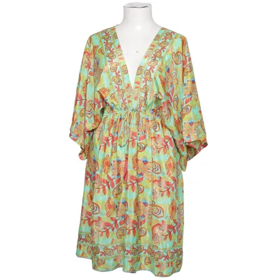 Strandklänning (Turkos, Flerfärgad) från Bigg Bull Polyester, Silke