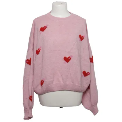 Sweater (Pink, Red) Acrylic, Polyamide, Viscose, Wool