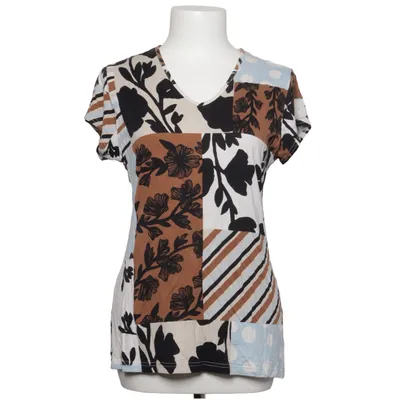 T-shirt (Blanc, Marron, Multicolore) de Nanso Élasthane, Viscose