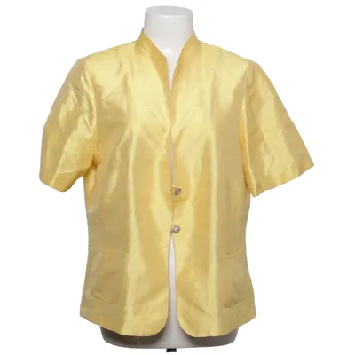 Kortärmad skjorta (Gul) från Kirsten Krog Design Silke