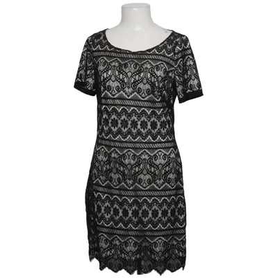 Cocktailkjole (Sort, Hvid) fra Styles by Steps Nylon, Polyester